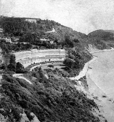 Hesketh Crescent, Torquay, Devon, inizio XX secolo