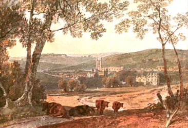 High Wycombe dalla strada di Marlow, c1802, c1900