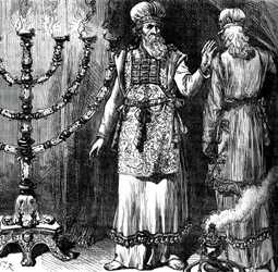 Sommi sacerdoti, che mostrano l