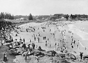 Tempo di vacanza, Coogee Bay, c1900