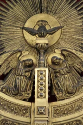 Spirito Santo e angeli, Chiesa di San Stefano dei Bulgari, Istanbul, Turchia