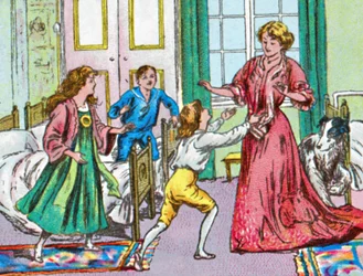 Di nuovo a casa, c1905