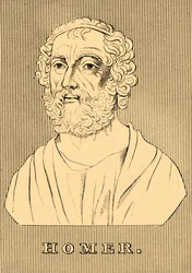Omero, c800-701 a.C., 1830