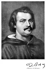 Honoré de Balzac, romanziere e critico letterario francese