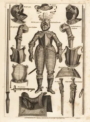 Armi, armature e accessori del cavaliere