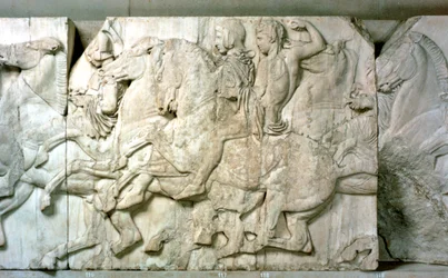 Cavalieri dal fregio del Partenone, 438-432 a.C.