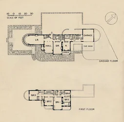 Casa a Burn Bridge di John Procter, F.R.I.B.A., 1942