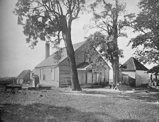 Casa in cui morì Stonewall Jackson, Richmond, Virginia, c. 1897