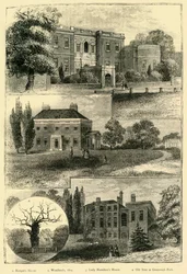 Case intorno al Greenwich Park, c1878