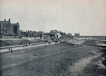Hunstanton - La riva e la spiaggia, 1895