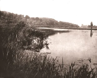 Hurley Reach, fiume Tamigi tra Bisham e Medmenham, Buckinghamshire, 1894
