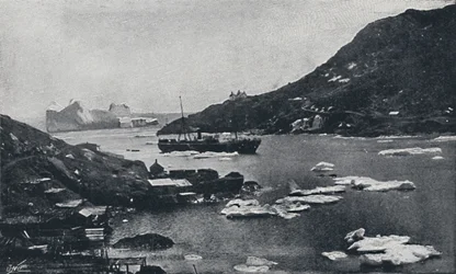 Iceberg nel porto di St. Johns, 1924