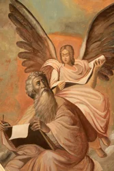 Icona nel monastero di Aghiou Pavlou sul Monte Athos: San Matteo