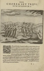 Illustrazione tratta dal libro India Orientalis di autore sconosciuto e pubblicato da Excudebat Matthaeus Beckerus