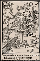 Illustrazione per il libro La nave dei folli di Sebastian Brant, 1497