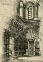 In biblioteca, 1870, 1898