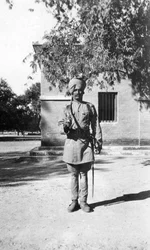 Lanciere indiano, Mathura, India, 1916-1917