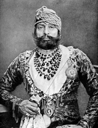 Maharajah indiano, 1936