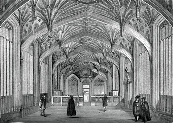 Interno, Università di Oxford, XVIII secolo, 1870