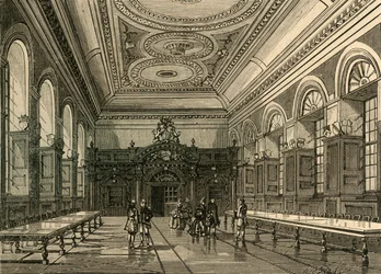 Interno della Stationers Hall, 1876
