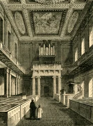 Interno della Cappella Reale Banqueting House, Whitehall