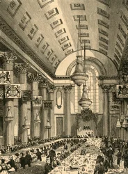 Interno della Sala Egiziana, 1897