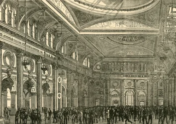 Interno della Borsa Reale, 1898