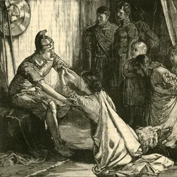 Intervista tra Coriolano e sua Moglie e Madre, 1890