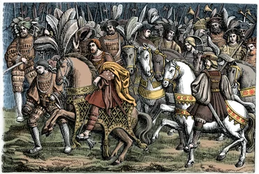 Incontro tra Francesco I e Enrico VIII, sul Campo del Drappo d