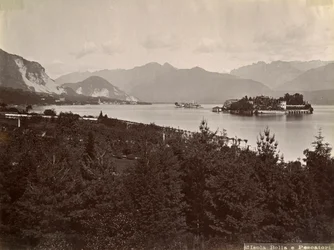 Isola dei Pescatori, Lago Maggiore, Italia, 1890