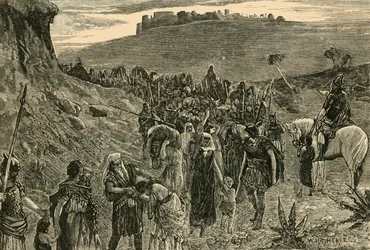 Israeliti in cattività, 1890