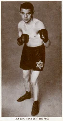 Jack Kid Berg, pugile inglese, 1938