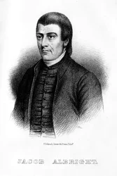 Jacob Albright, leader cristiano americano, 1854