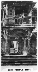 Forte del tempio Jain, Ahmedabad, India, c1925