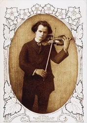 Jan Kubelik suona la vigilia di Natale a San Francisco, 1912