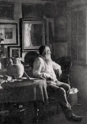 Jean-Baptiste Alphonse Karr, critico, giornalista e romanziere francese, 1889