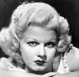 Jean Harlow, attrice americana, 1934-1935