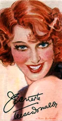 Jeanette MacDonald, cantante e attrice