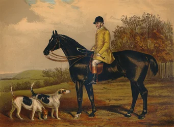Jem. Morgan - Cacciatore della Berkeley Hunt, c1879
