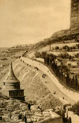 Gerusalemme - Tomba di Assalonne, c1918-c1939