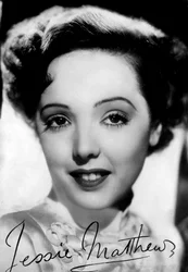 Jessie Matthews 1907-1981, attrice, ballerina e cantante inglese, c1930s-c1940s