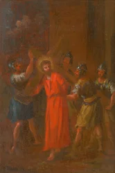 Gesù porta la croce. Studio per la Via Crucis II.