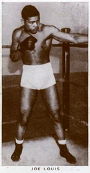 Joe Louis, pugile americano, 1938