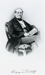 Johann Christian Poggendorf, fisico tedesco, metà XIX secolo