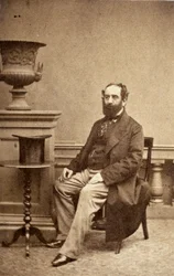 John Elliotson, medico britannico, c 1860s