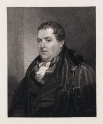 John Leslie, matematico e fisico scozzese, inizio XIX secolo