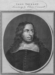 John Thurlow, Segretario di Oliver Cromwell