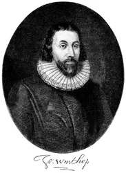 John Winthrop, colono puritano inglese in America, XVII secolo c1880
