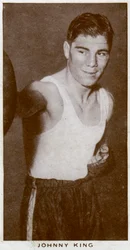 Johnny King, pugile britannico, 1938
