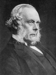 Joseph Lister, chirurgo inglese e pioniere della chirurgia antisettica, c1890
